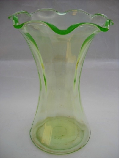 Hocking #G303 Vase w/ Wide Optics