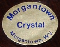Morgantown Crystal Label