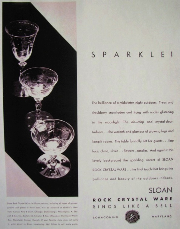 Sloan Bros. Advertisement