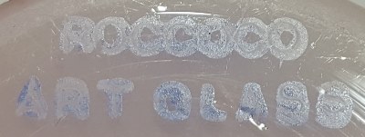 Roccoco Art Glass Mark