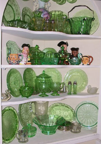 Green Glass Collection