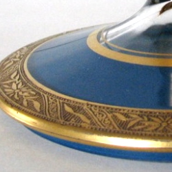Unknown Gold Encrusted Border Etch