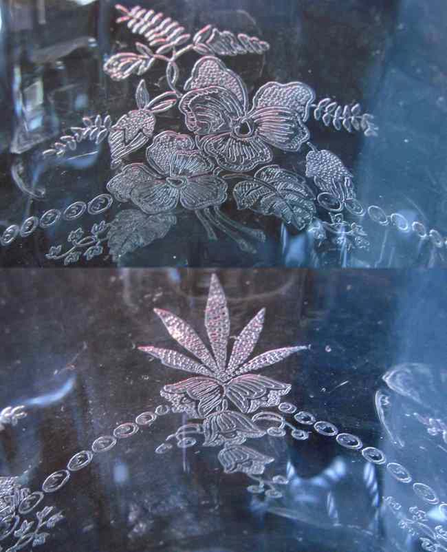 Unknown Floral Etch