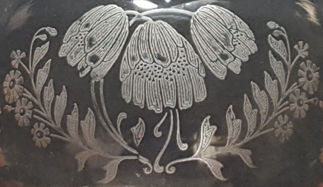 Unknown Floral Etch