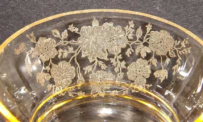 Unknown Floral Etch on Huntington Stem