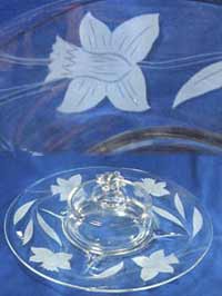 Unknown Daffodil Etch on Paden City Spire