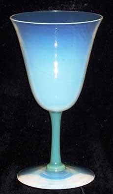 Fry Jade Foval Goblet
