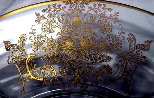 Paden City Gothic Garden Gold Encrusted