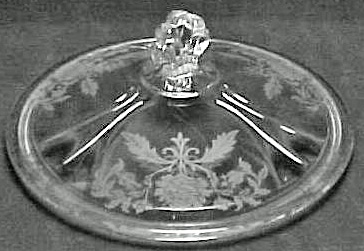 Paden City Satin Rose Etch