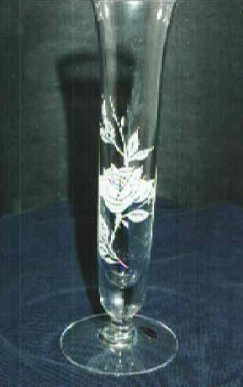 Lotus Single Rose Stencil