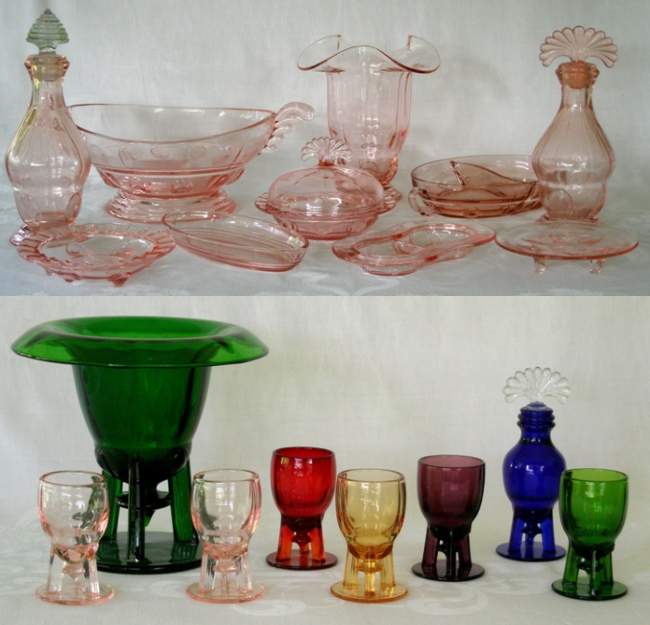 New Martinsville "Moondrops" or Georgian Collection