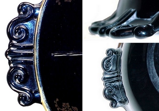 Paden City #1503 "Trance" Relish Handle