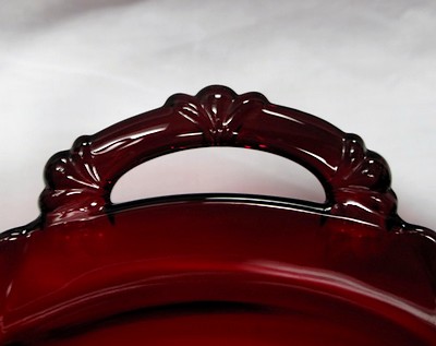 Paden City # 890 Round Crow's Foot Bowl Handle