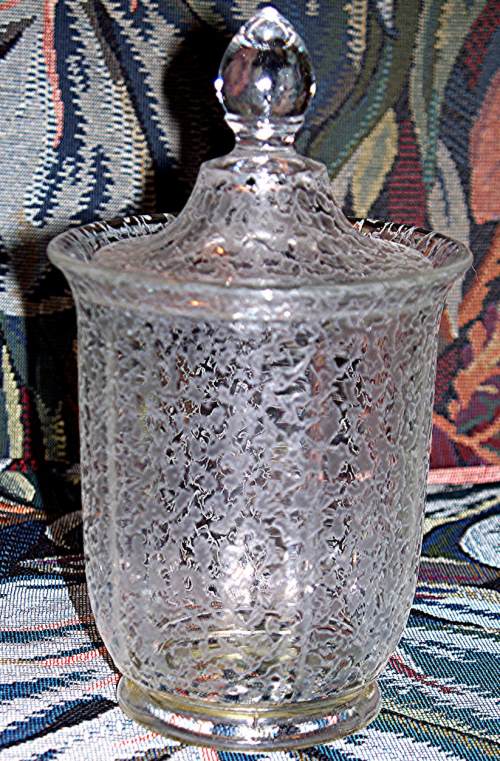 Filkins Studios #609 Marmalade w/ Glacier Etch on Duncan & Miller # 91