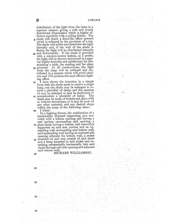 Beardslee Chandelier Light Fixture Patent 1767419-3