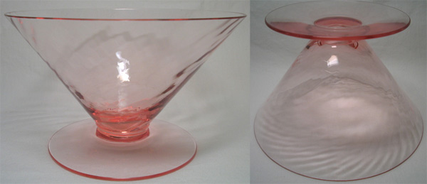 Unknown Sherbet with Swirl Optic