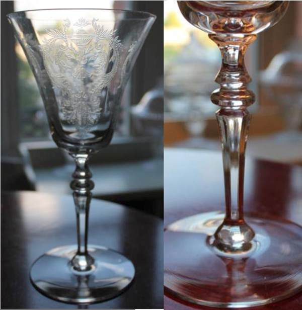 Seneca #1488 Goblet w/ Unknown Etch