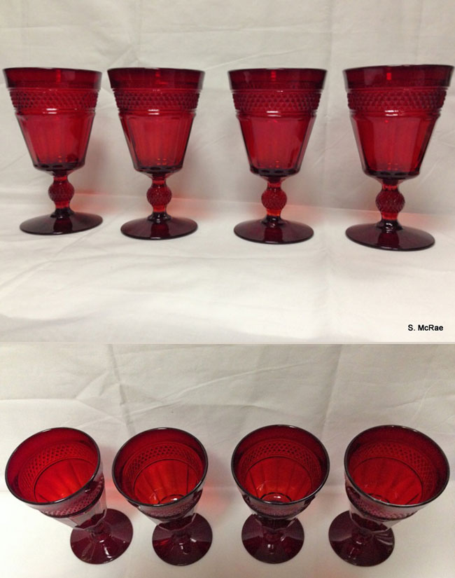 Viking Mount Vernon Goblets