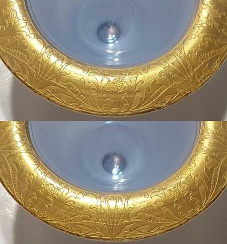 Westmoreland Gold Etch