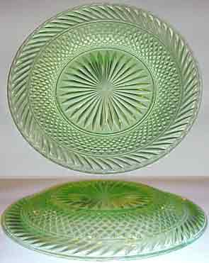 Unknown Hobnail Design Plate