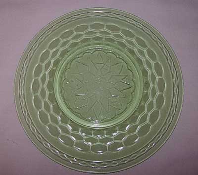 Unknown Green Plate