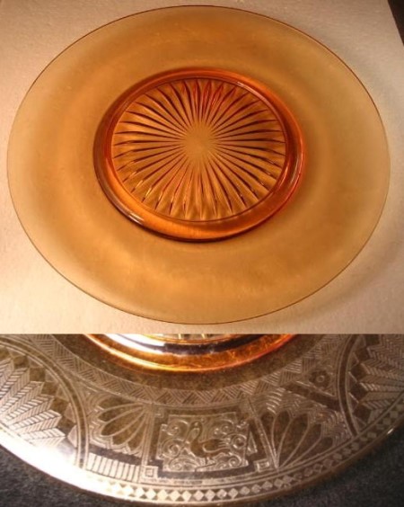 Unknown Plate w/ Unknown Etch