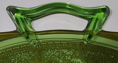 Unknown Handle on Unknown Green Octagonal Plate