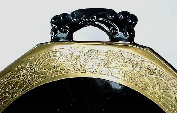 Unknown Handle on Unknown Black Bowl