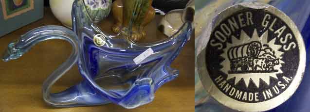 Sooner Glass Swan