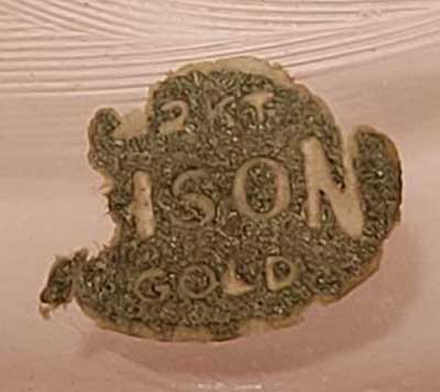 Bison Decorating Company Label