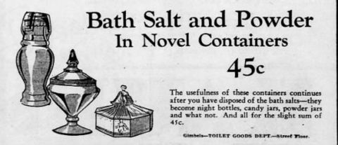 Unknown Bath Containers Advertisement