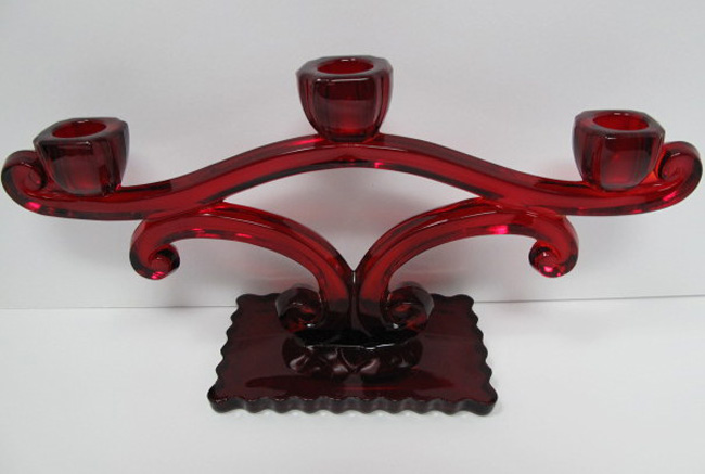 Viking #5514-3 Princess Plaza Tri-Candlestick