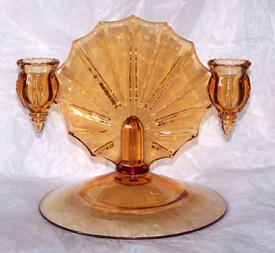New Martinsville #  42 Radiance Candleholder