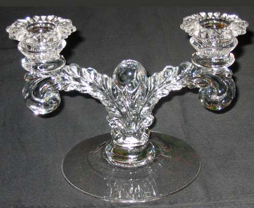 Cambridge # 495 Martha Duo Candleholder