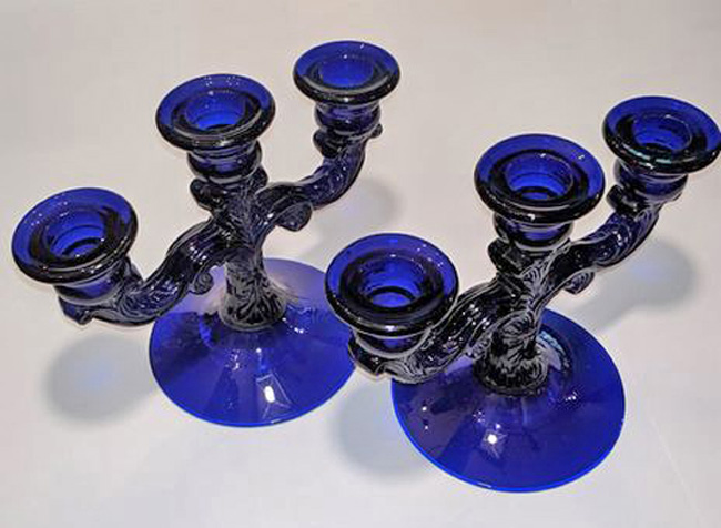 Cambridge #1307 3-Lite Candlestick