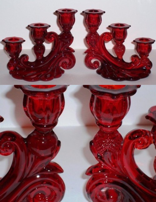 Cambridge #1338 Caprice Candlesticks