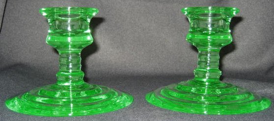 Paden City # 192 Party Line Candlestick