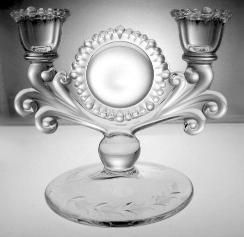 Paden City # 555 Double Candlestick