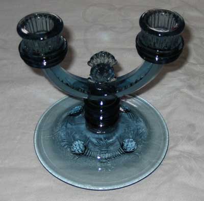 Fenton #2000A Pineapple Candlestick