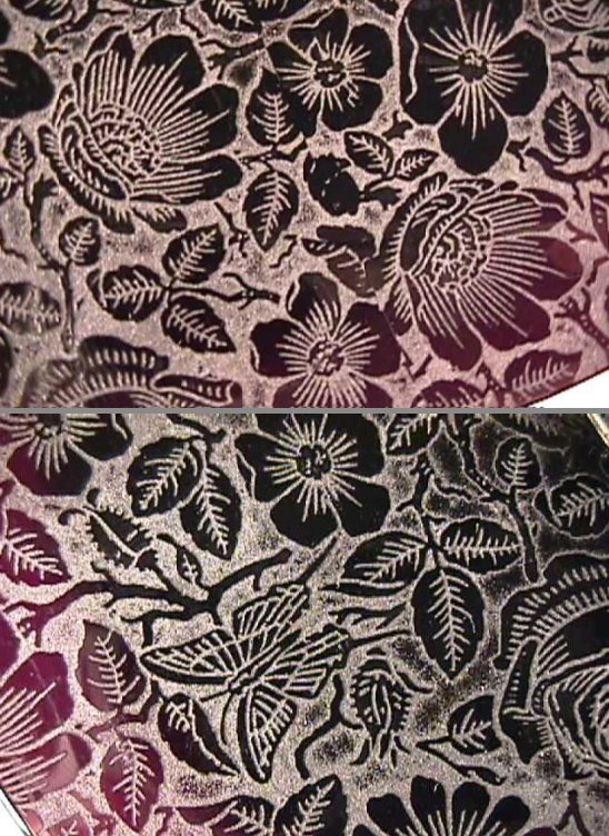 Tiffin Brocade Etch