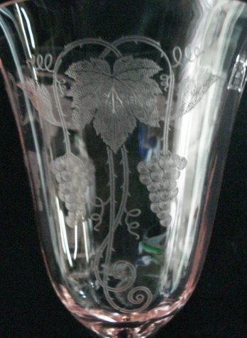 Tiffin #14180 Vintage Etch
