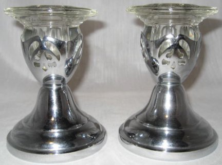 Cambridge #6993 Farber Bros Candleholders