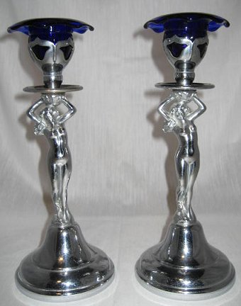 Cambridge #5670 Farber Bros Candleholders
