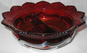 Fenton Farber Bros Divided Bowl