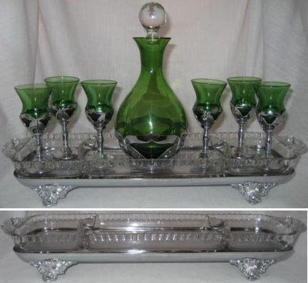 Cambridge #5410 Farber Bros Cocktail Set