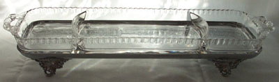Cambridge #3500 Gadroon on Farber Bros Tray