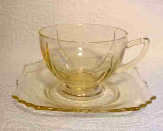 New Martinsville Cup & Saucer