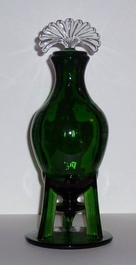 New Martinsville #  37  "Moondrops" or Georgian Rocket Decanter