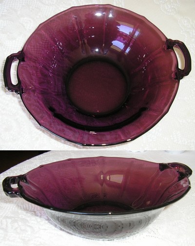 New Martinsville #  34 Addie Handled Bowl