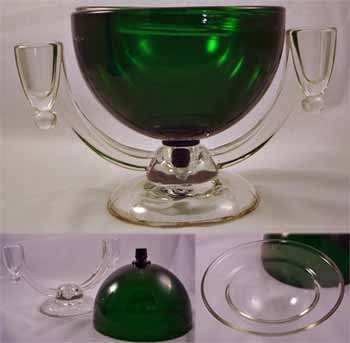 New Martinsville # 453 Three Lite Candelabrum